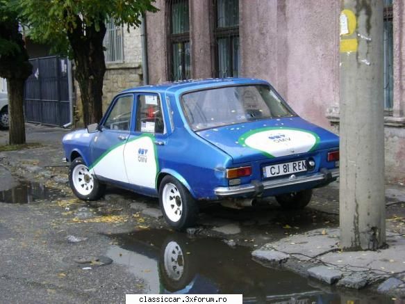 Dacia 1300 - Rally - Are jenti de Aro 10 mk2 , pe 14" - Am vazut prin Cluj-Napoca
