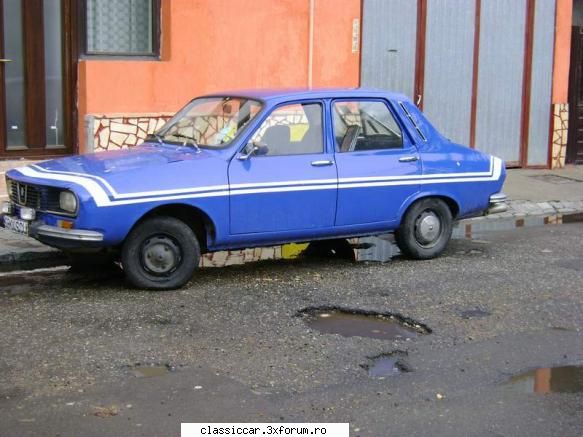 Dacia 1300 - Replica R12 Gordini - Arata destul de bine - Am vazut prin Cluj-Napoca