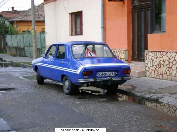 Dacia 1300 - Replica R12 Gordini - I-ar mai trebui niste jenti de R12 TS - Am vazut prin Cluj-Napoca