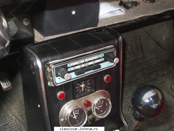 Dacia - radio PREDEAL 2, specific Dacilor 1300 si 1100 - Prezentare masini