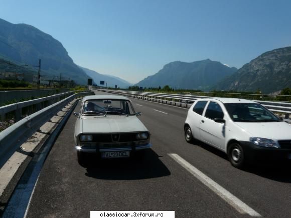 Dacia - pe autostradă către Boltzano - I - Prezentare masini