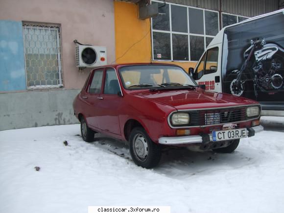 Dacia rosu candy apple - Dacia 1300 candy apple de chrysler este culoarea - Prezentare masini