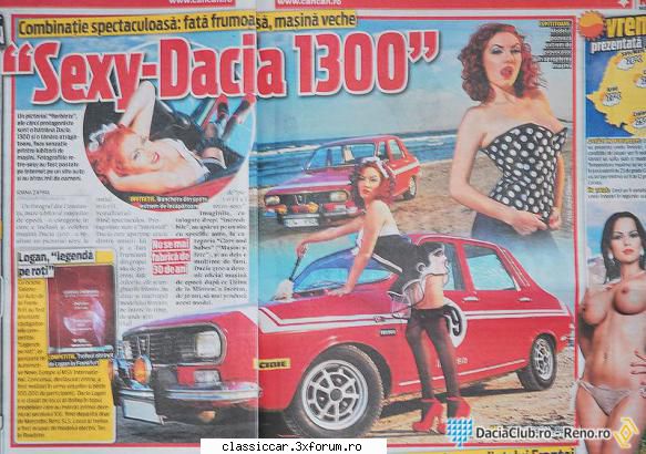 Dacia - Masina lui LKS E VEDETA ! A ajuns in ziarele de - Prezentare masini