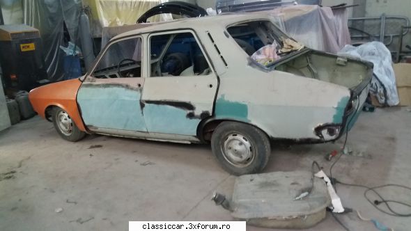 Dacia 1300 '71/'72 (un nou proiect) - De curand m am reapucat de masina.... M -a tinut - Prezentare masini