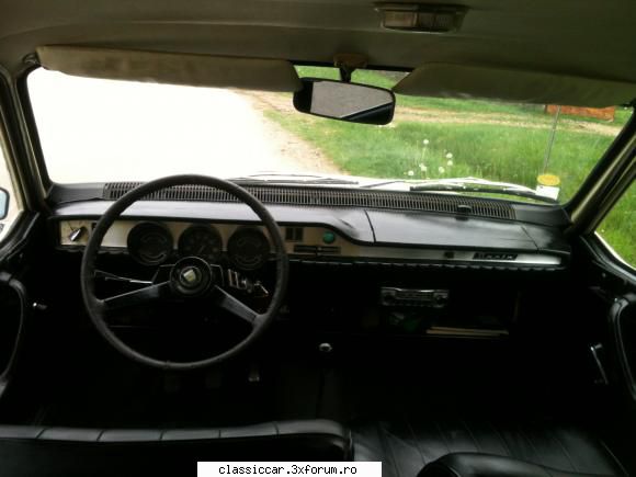 Dacia 1300 '74 alb 40 - Interior,pe parcurs vor venii mai multe poze,sunt - Prezentare masini