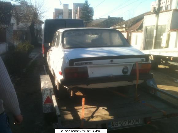 Dacia 1300 '74 alb 40 - Sau e pus la vrajeala numarul... Daca zici tu..te - Prezentare masini