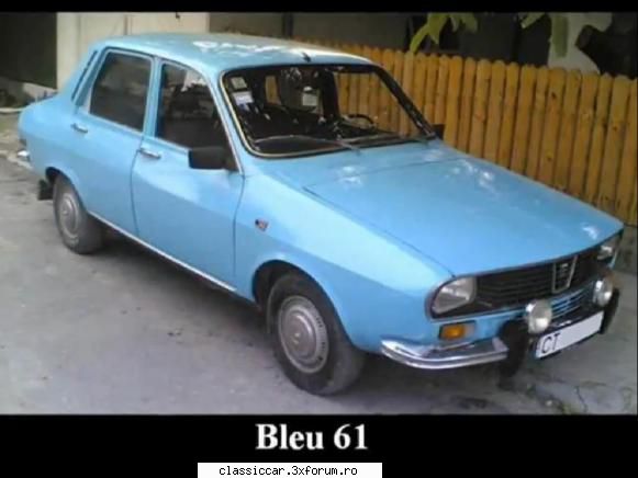 Dacia " - deci am avut dreptate Bleu 61 - Prezentare masini
