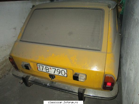 Dacia 1300 Break km - Multumesc tuturor! Poza din spate - Prezentare masini