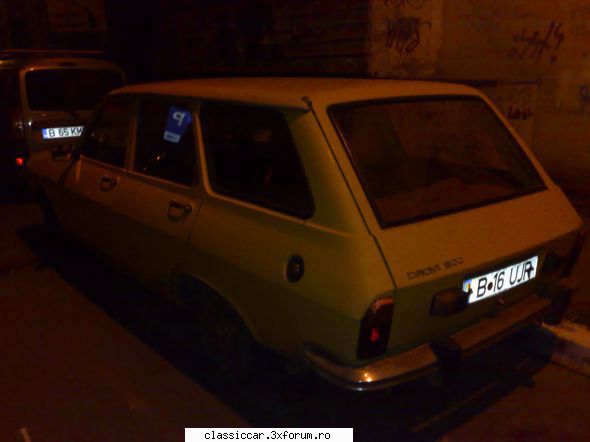 Dacia 1300 Break km - micnea - Prezentare masini