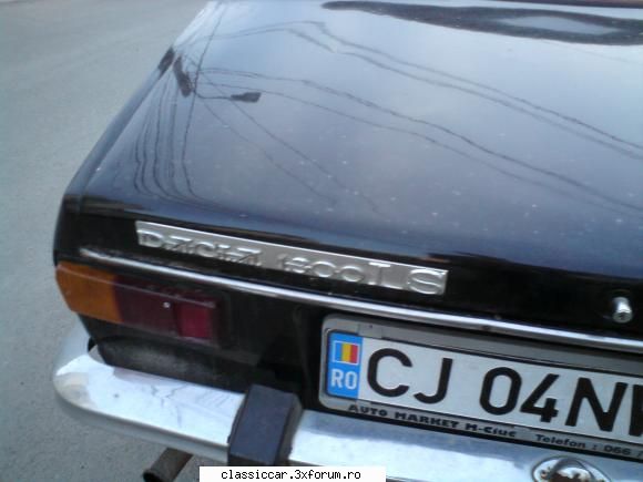 Dacia 1300 LS - poza cu emblema....prima data cand vad modelu - Am vazut prin Cluj-Napoca