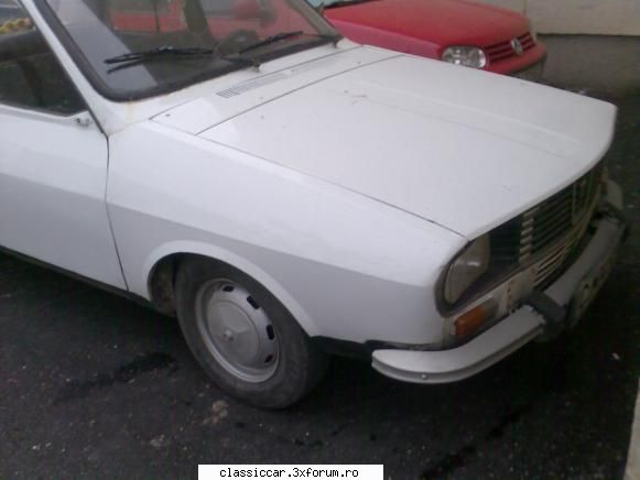 Dacia 1300 alba - o dacie 1300 cu urme de frantuzime pe ea - Am vazut prin Cluj-Napoca