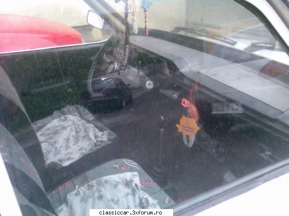 Dacia 1300 alba - cea mai tare parte ii volanu - Am vazut prin Cluj-Napoca