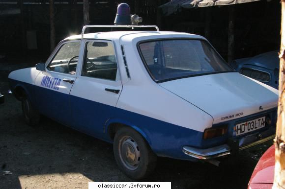 Dacia 1300 de Militie - zaharie - Prezentare masini
