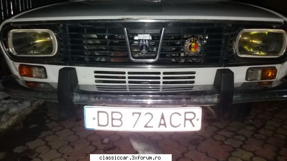 Dacia 1300 din 1972,noul "crocodil" intrat in familie! - Si sus.E diferenta de - Reconditionari si Restaurari