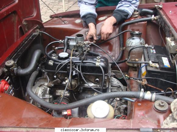 Dacia 1300 din 1974 visinie - 5 Dupa inca o strangere caci a curs ulei prin - Prezentare masini
