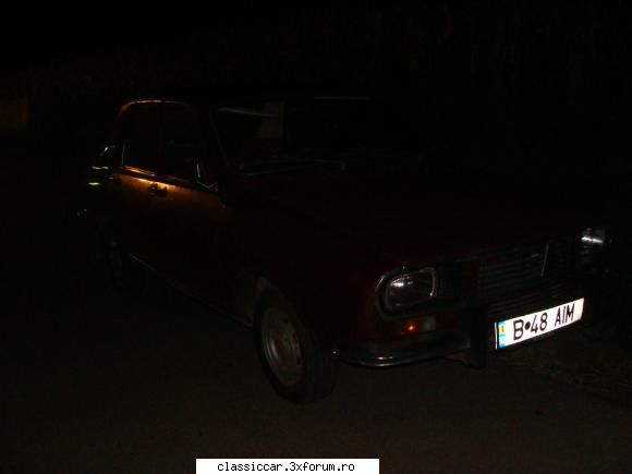 Dacia 1300 din 1974 visinie - Poza cu nr de Bucuresti - Prezentare masini