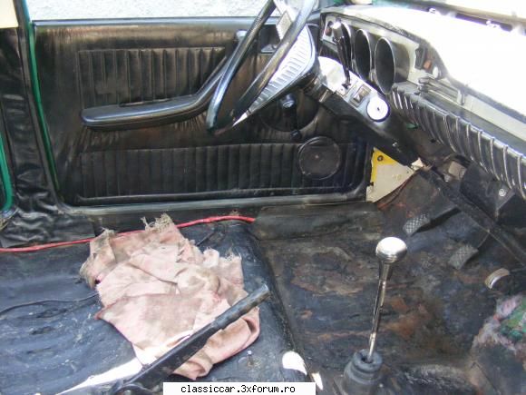 Dacia 1300 militie - Interiorul....aranjat de vechiul proprietar - Reconditionari si Restaurari