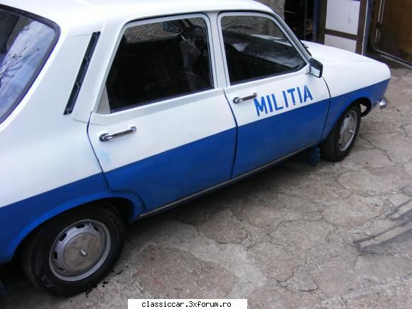 Dacia 1300 militie - Dupa care au urmat jentile si capacele...iar - Reconditionari si Restaurari