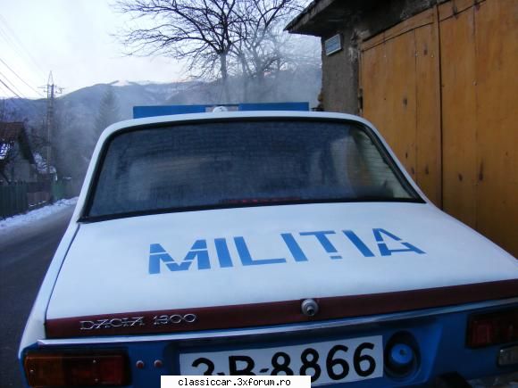 Dacia 1300 militie - Putin mai aproape - Reconditionari si Restaurari