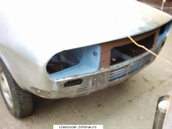 Dacia 1300 model LS - dupa montarea puntilor s-a trecut la curatarea - Reconditionari si Restaurari