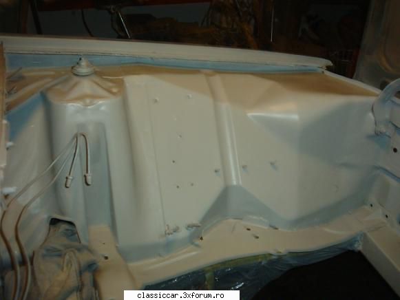 Dacia 1300 model LS - Dupa curatarea vopselei s-au tratat suprafetele - Reconditionari si Restaurari