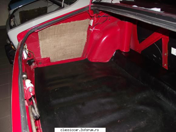 Dacia 1300 model LS - portbagajul poza 1 - Reconditionari si Restaurari