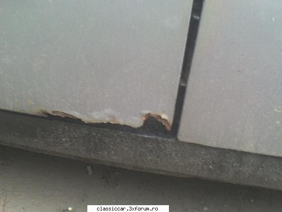 Dacia 1300.....se merita? - rugina usa sofer - Sfaturi de cumparare