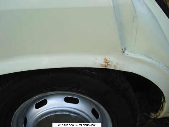 Dacia - uite rugina la secera rotii spate dreapta - Prezentare masini