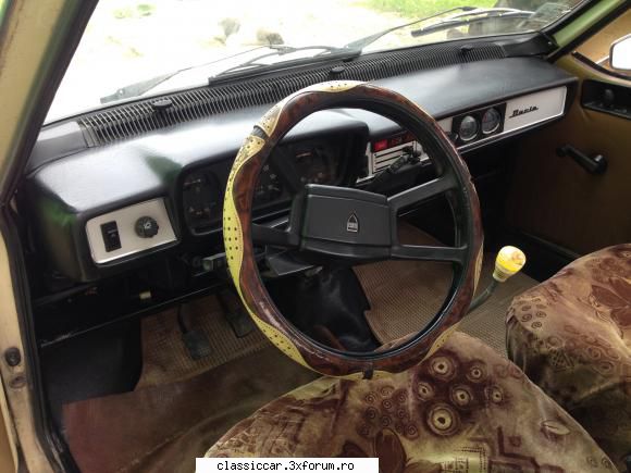 Dacia - Interiorul este bine pastrat, fara modificari - Prezentare masini