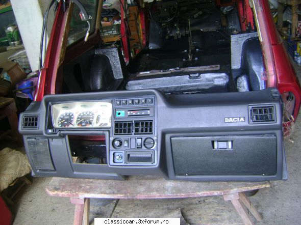 Dacia 1310 CL Break 1995 - Am mai aranjat bordul nou - Reconditionari si Restaurari