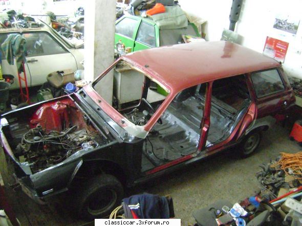 Dacia 1310 CL Break 1995 - Gata si partea stanga. Era mult de lucru. Trebuia - Reconditionari si Restaurari