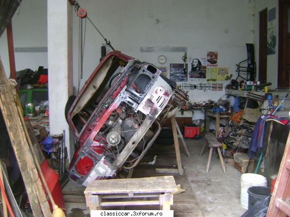 Dacia 1310 CL Break 1995 - Aztazi cu ajutorul scripetelui Dorel, am ridicat - Reconditionari si Restaurari