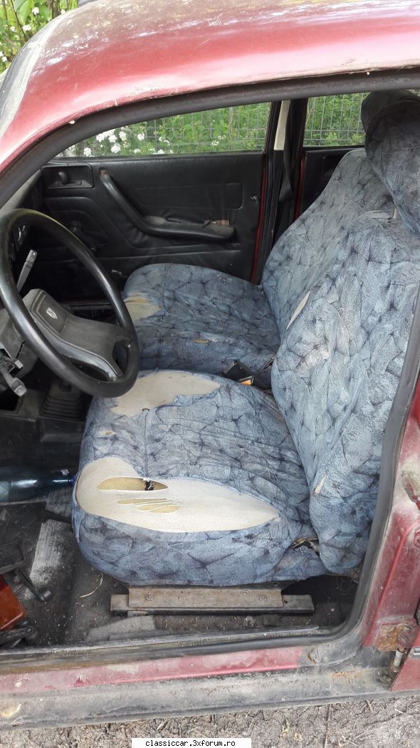 Dacia 1310 CL Break 1995 - Scaunele fata, erau varza. Dar in spate bancheta - Reconditionari si Restaurari