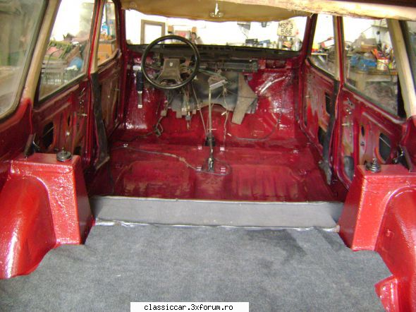 Dacia 1310 CL Break 1995 - Urmeaza interiorul, izolatia finica, covoarele - Reconditionari si Restaurari