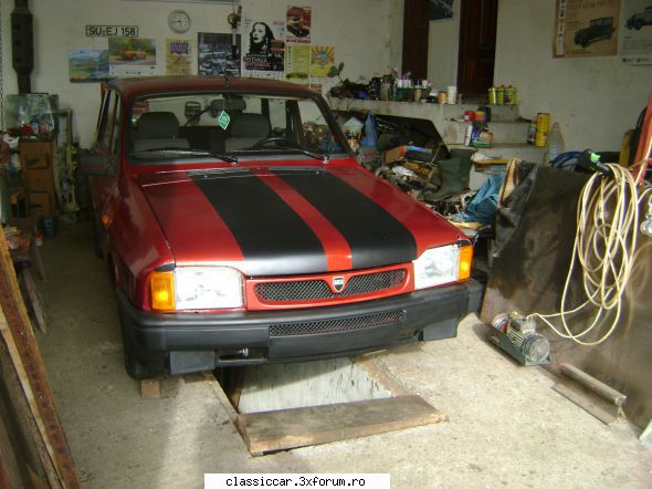 Dacia 1310 CL Break 1995 - Botul e asamblat. Faruri noi, semnalizari noi - Reconditionari si Restaurari