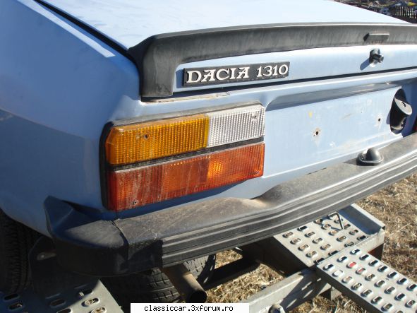 Dacia 1310 TLE 1990 din remat - coltul b�rii turtit din cauza unor imbecili,, ptr - Prezentare masini