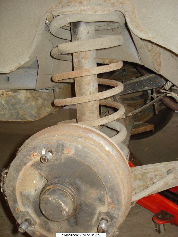Dacia 1310 TLE 1990 din remat - contraaripa spate - Prezentare masini