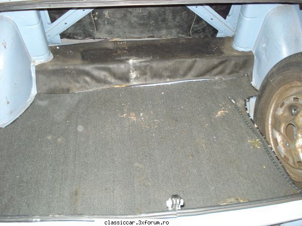 Dacia 1310 TLE 1990 din remat - portbagaj murdar - Prezentare masini
