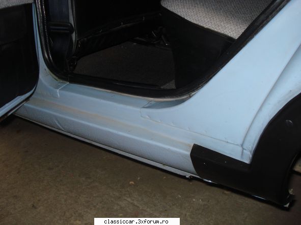 Dacia 1310 TLE 1990 din remat - tot dup� pulverizarea pe chedere si platice a - Prezentare masini