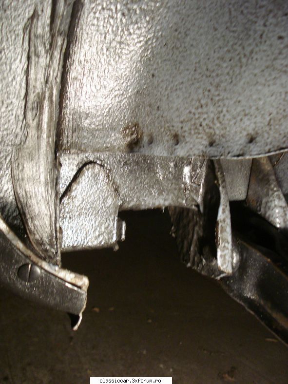 Dacia 1310 TLE 1990 din remat - contraaripa spate stg - Prezentare masini