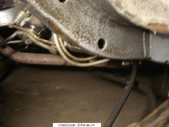 Dacia 1310 TLE 1990 din remat - lonjeroane si tubulatur� de fr�n� cu repartitor - Prezentare masini