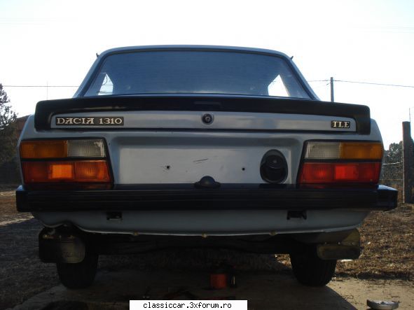 Dacia 1310 TLE 1990 din remat - reglat bara spate, e perfect� ....chiar dac� la - Prezentare masini