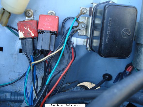 Dacia 1310 TLE 1990 din remat - grup instrumental dup� baie - Prezentare masini