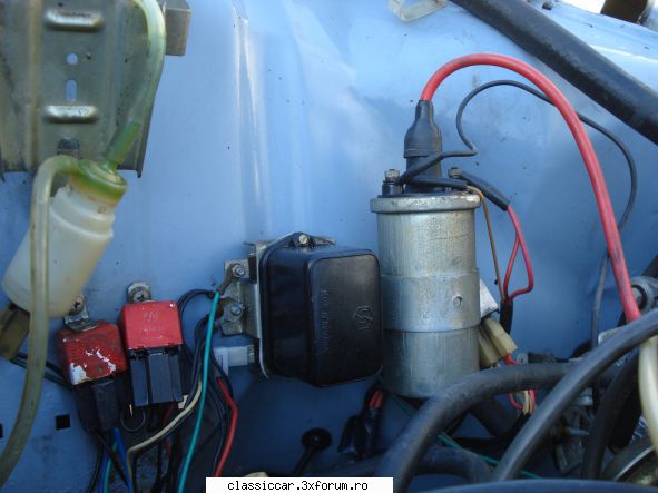 Dacia 1310 TLE 1990 din remat - deja se v�d culorile firelor electrice si a - Prezentare masini