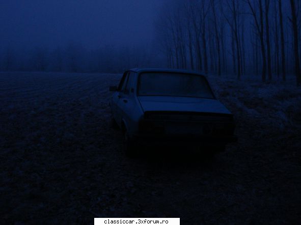 Dacia 1310 TLE 1990 din remat - O fo cam toneric deja in p�dure - Prezentare masini