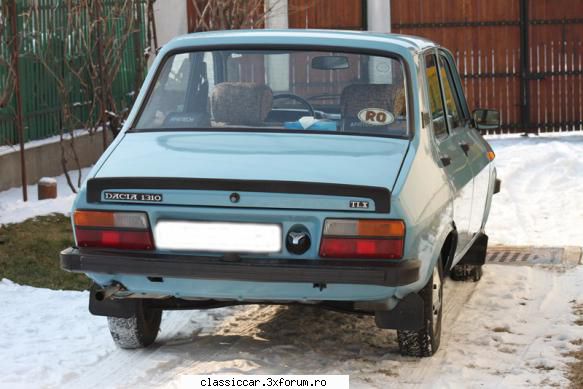 Dacia 1310 TLX 1989 - Salutare, O poza de sezon - Prezentare masini
