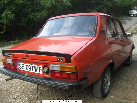 Dacia 1310 TX 1989 - pe dreapta nu are baveta pt ca suportul este "in - Prezentare masini