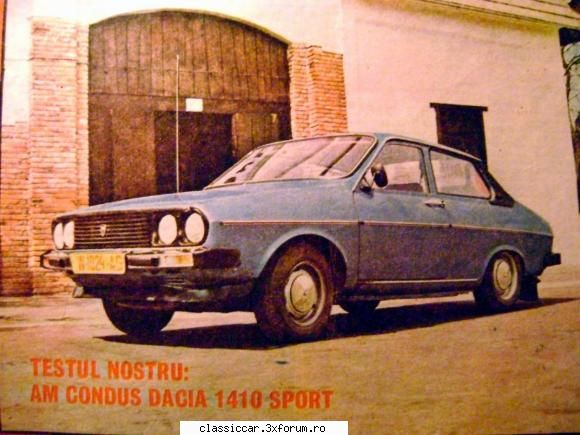 Dacia 1410 Sport - 1410 Sport cu portiere mici, care nu mai era - Prezentare masini