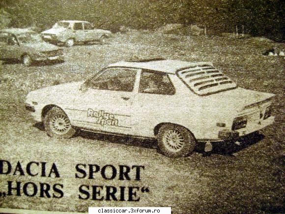 Dacia 1410 Sport - O serie speciala din 1986 - Prezentare masini
