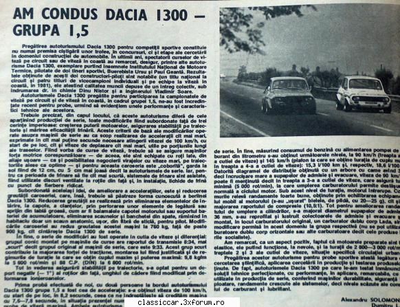 Dacia 1410 Sport - danS25 - Prezentare masini